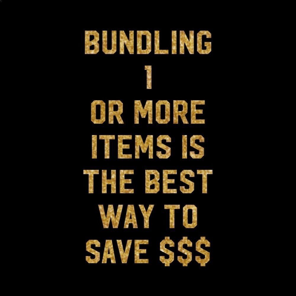 BUNDLE 1 or More for better discounts .huge